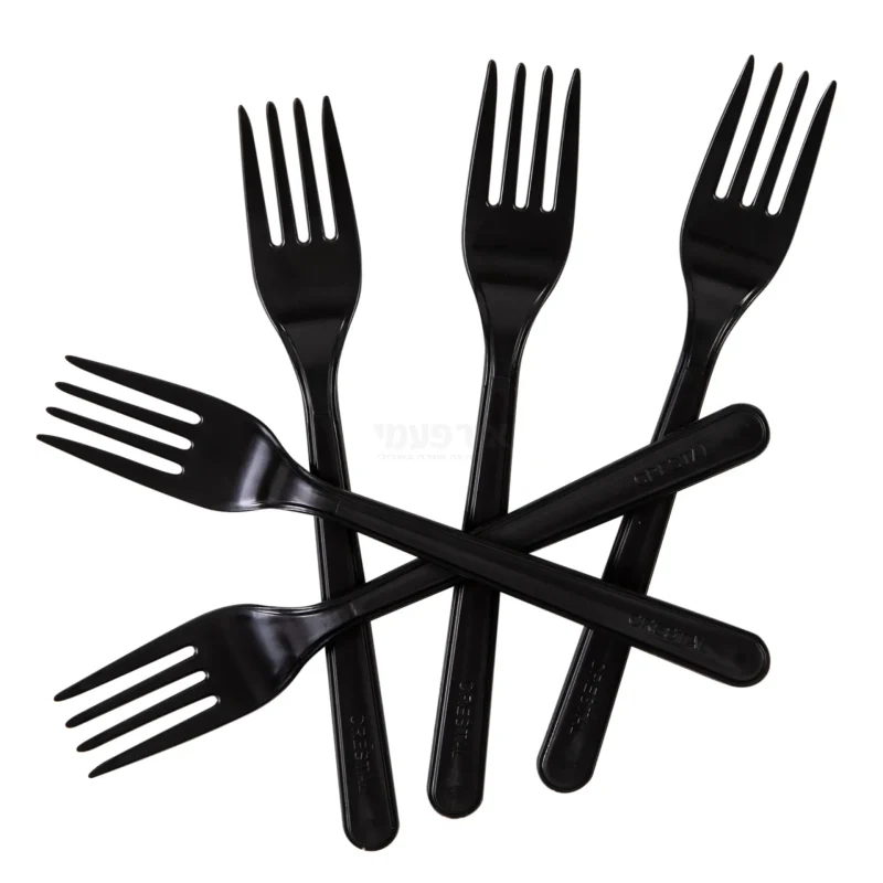 מזלג שחור מהודר 50 יח'