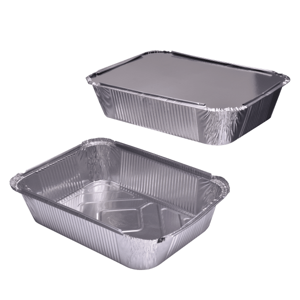 מכסה לתבנית אלומיניום 5 - 100 יח'